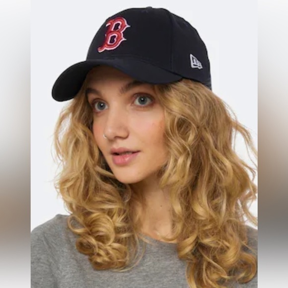🔥⚾️ BOSTON RED SOX New Era 59Fifty Adjustable  Hat-Hook & Loop back- Like New - Picture 1 of 7